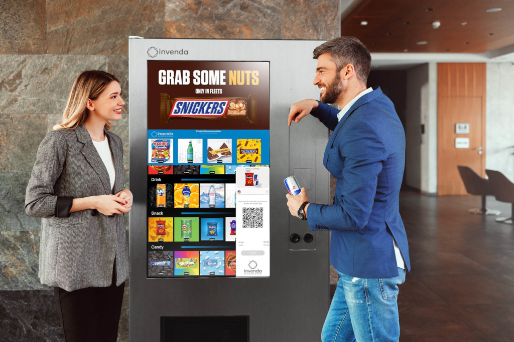 Commercial Photo Shoot of Invenda's Smart Vending Machine by Miroslav Georgijevic