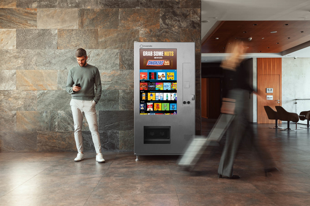 Commercial Photo Shoot of Invenda's Smart Vending Machine by Miroslav Georgijevic