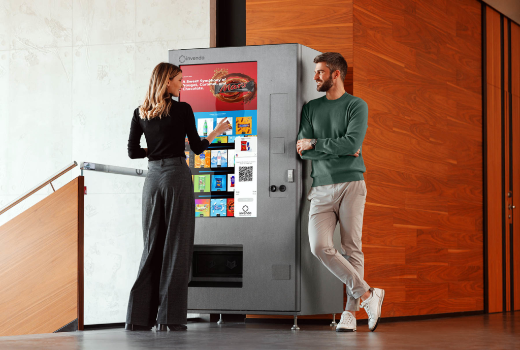 Commercial Photo Shoot of Invenda's Smart Vending Machine by Miroslav Georgijevic