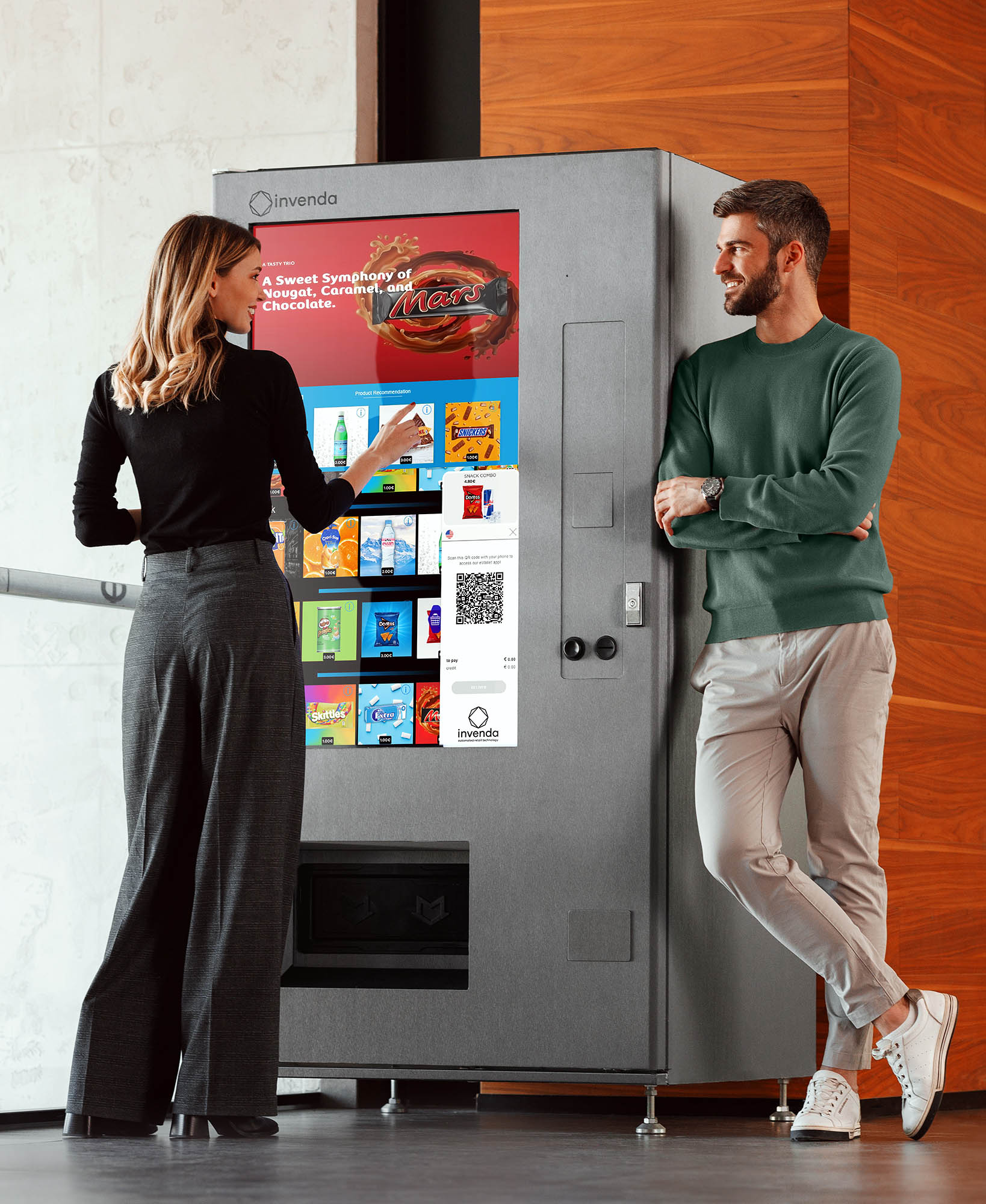Commercial Photo Shoot of Invenda’s Smart Vending Machine
